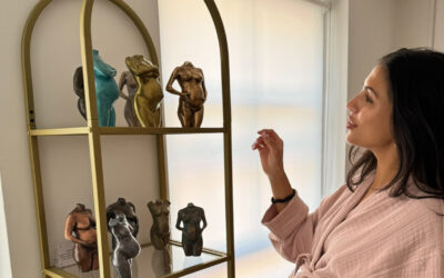 Emily Miller shares her bespoke pregnancy sculpture